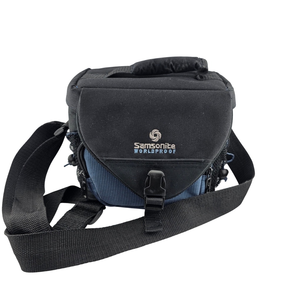 Samsonite Worldproof Camera Bag Padded Shoulder Strap Gadget Organizer Travel‎